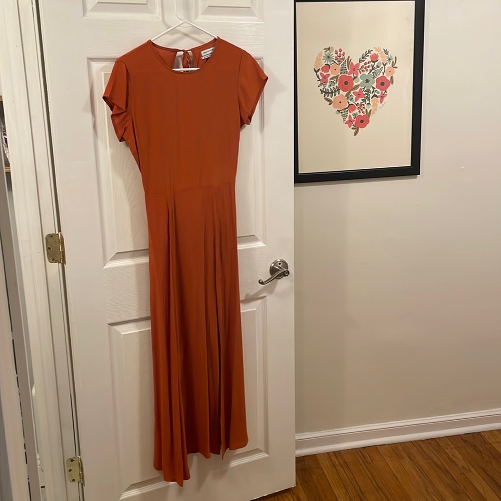 Urban outfitters size size small rust orange dress
